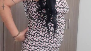 my girlfriend is recorded in new lingerie