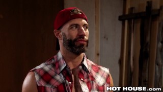 After Storming The Capitol Jock Storms Hunk's Ass