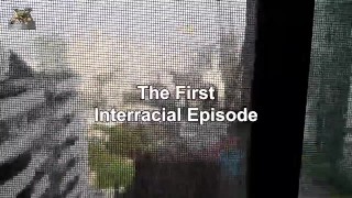 Asian with dildo fucks white guy raw