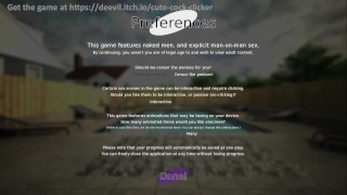 Poking Guys for stimulation | Cute Cock Clicker