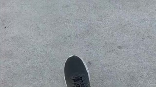 sweaty feet after workout