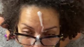 Sexy Slut Frecklemonade Can Take A Facial (Cumpilation)