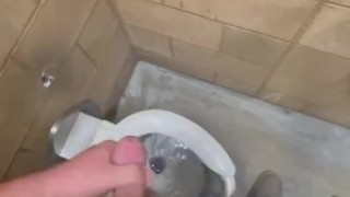 Lunch Break Park Restroom Quickie