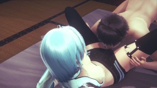 Genshin Impact Hentai - Eula Hard Sex
