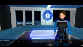 Solas City Heroes [PornPlay Hentai game] Ep.1 Fucked by futa thugs in the street