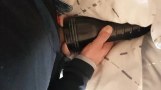 Masturbation solo avec fleshlight 