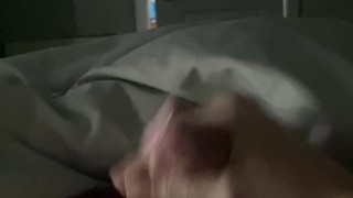 Early morning HUGE cumshot 1080p