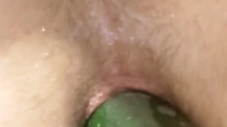 Gaping my tight ass