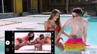 Private Black - Anya Krey And Scarlett Enjoy 3Some With BBC!