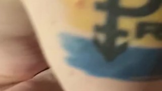 Pierced dick fucks pierced ftm pussy