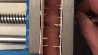 CBT | Crushing my flaccid dick in a dangerous vice