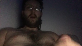 I Was SOOOO Tired But Couldn't Fall Until My Thick Cock Shot A Load!