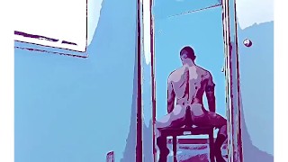 COMIC BOY LUST FOR COCK.