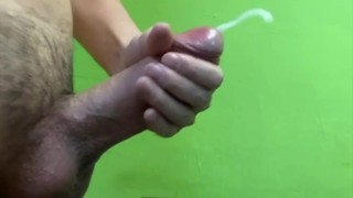 Cumming A LOT with MASSIVE and THICK cock!