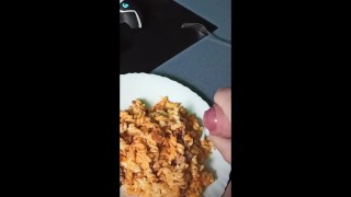 Cum on my noodles