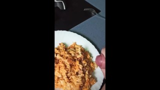 Cum on my noodles