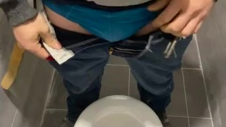 Toilet penis man