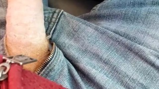 Dick out while ordering breakfast 