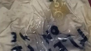 More piss on clothes