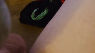 Quick cumshot in rabbit toy huge load