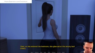 Inside Jennifer - Using the dildo on her tight ASS