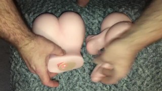 Bisexual FMM Fantasy Using My Two Dirty Talking Toys