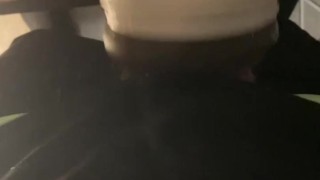 Masturbation dans mon caleçon fluo grosse ejac