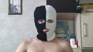 Horny barely legal boy jerking off until intense eye rolling orgasm