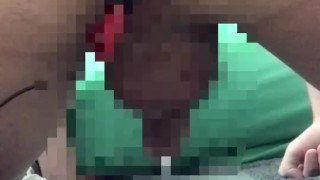 【ドロドロ精液】エネマグラヒクヒクさせながらビュルビュルぶっかけ