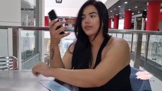 I fuck a stranger in the bathroom of a shopping center