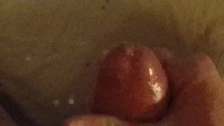 Slow Motion Male Ejaculation: Man cums