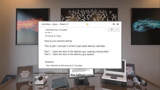 The Adventurous Couple: Cuckold Fucks His Wife On The Table-S5E6 part 2