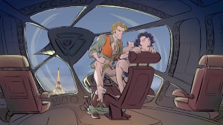 Julio and Captain Happy Doggy Style Loop