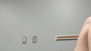 Hospital Sex - Taking Off My Scrubs and Rubbing Off