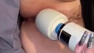 Squirting all Over then wiping it all over DADDY