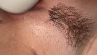Making myself CUM while DADDY WATCHES
