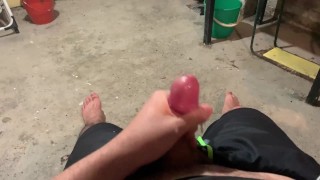Massive Jerkoff with cumshot