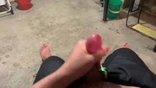 Massive Jerkoff with cumshot