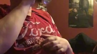 Piggy eats junk food for master link 