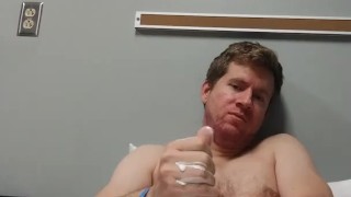 Blonde Boy Masturbating