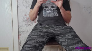 Рыжая красотка в кожаных чулках получает кремпай в свою киску