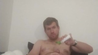 Blonde Otter Jacking Off