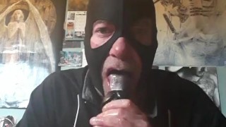 black fat oil cock sucking dildo sprayer