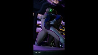 Dva is distracted by a big dick. GCRaw. Overwatch 