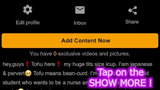 【Ｉカップ変態巨乳女子大生とうふ】紅白バイカラー激かわランジェリーでダブル巨大ディルドでアップでM字2穴オナニーしちゃった💖