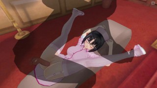 3D HENTAI Cum in nurse's pussy
