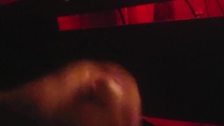 Flash my dick in dark masturbate 