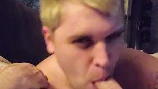 Sucking bi friend 