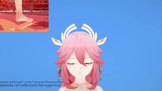 YAE MIKO TAKES CARE ABOUT YOUR COCK