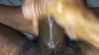 HOT Verbal Oiled Cock Masturbation